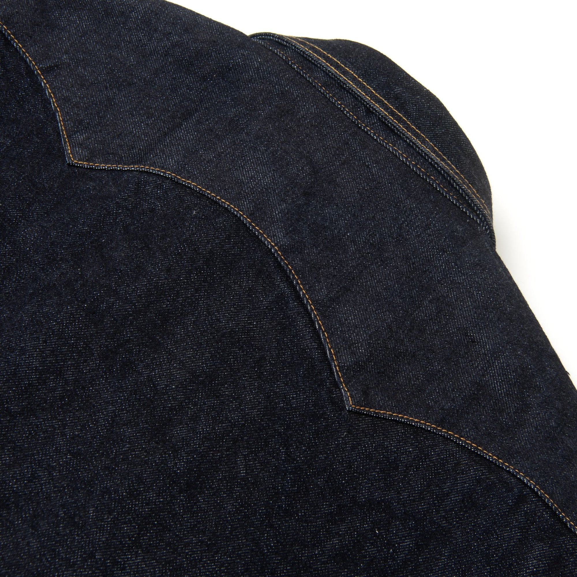 [Pre-Order] Studio D'Artisan 14oz. Selvedge Denim Western Shirt