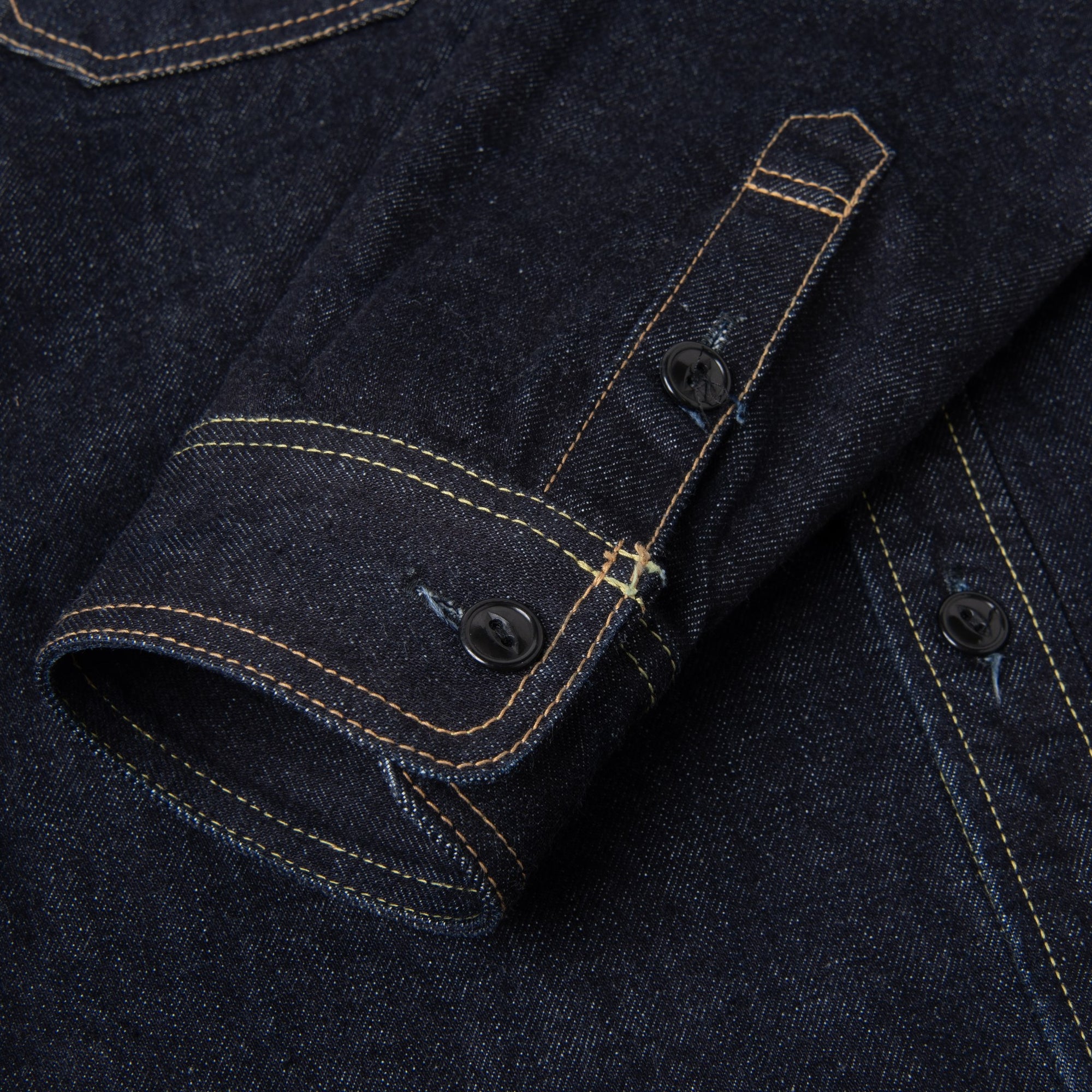 [Pre-Order] Studio D'Artisan 15oz. Selvedge Denim Work Shirt