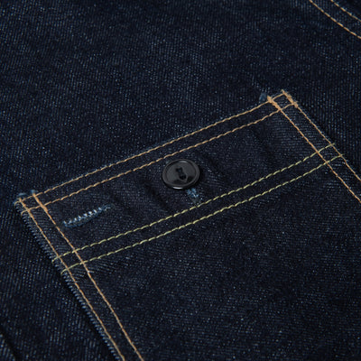 [Pre-Order] Studio D'Artisan 15oz. Selvedge Denim Work Shirt