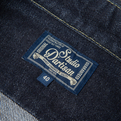 [Pre-Order] Studio D'Artisan 15oz. Selvedge Denim Work Shirt