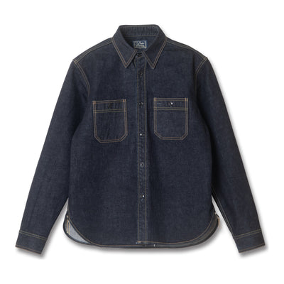[Pre-Order] Studio D'Artisan 15oz. Selvedge Denim Work Shirt