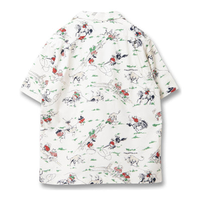 [Pre-Order] Studio D'Artisan "Western" Original Aloha Shirt (Ivory)