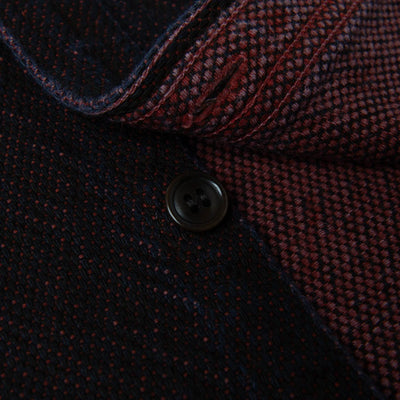 [Pre-Order] Studio D'Artisan "Bengara" Sashiko Work Shirt