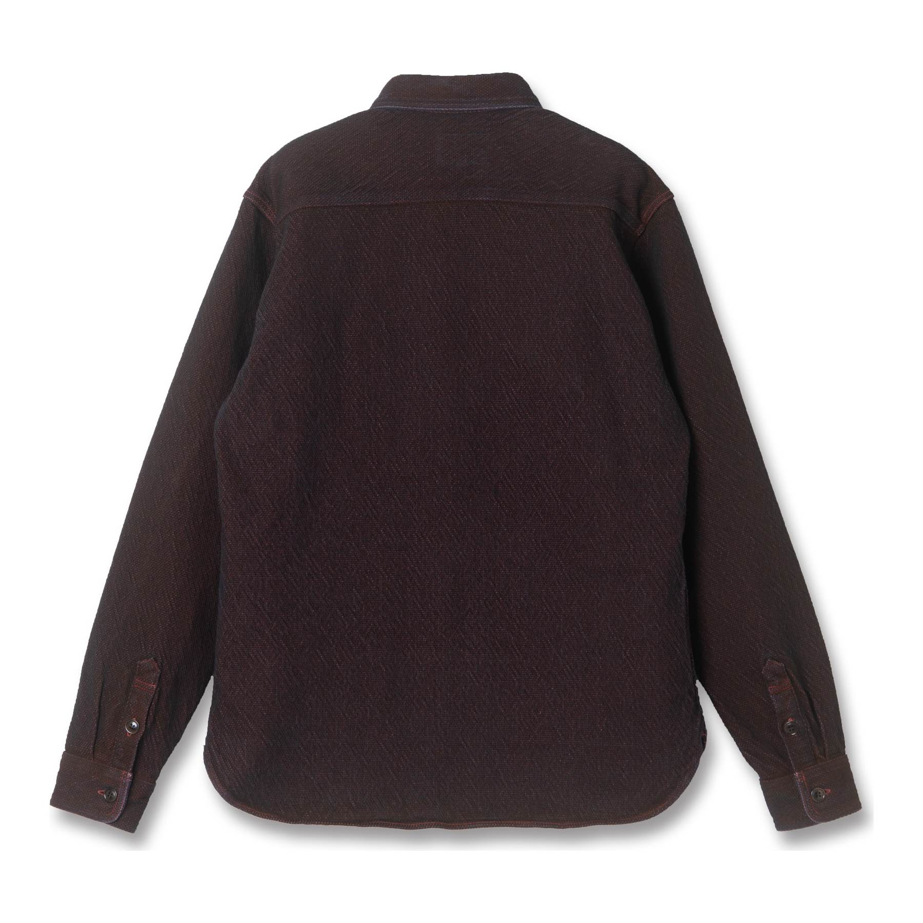 [Pre-Order] Studio D'Artisan "Bengara" Sashiko Work Shirt