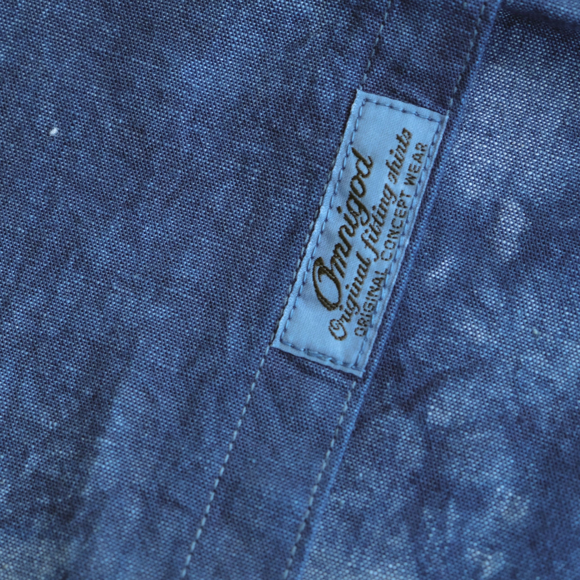 Omnigod Indigo "Murazome" Selvedge Chambray Work Shirt