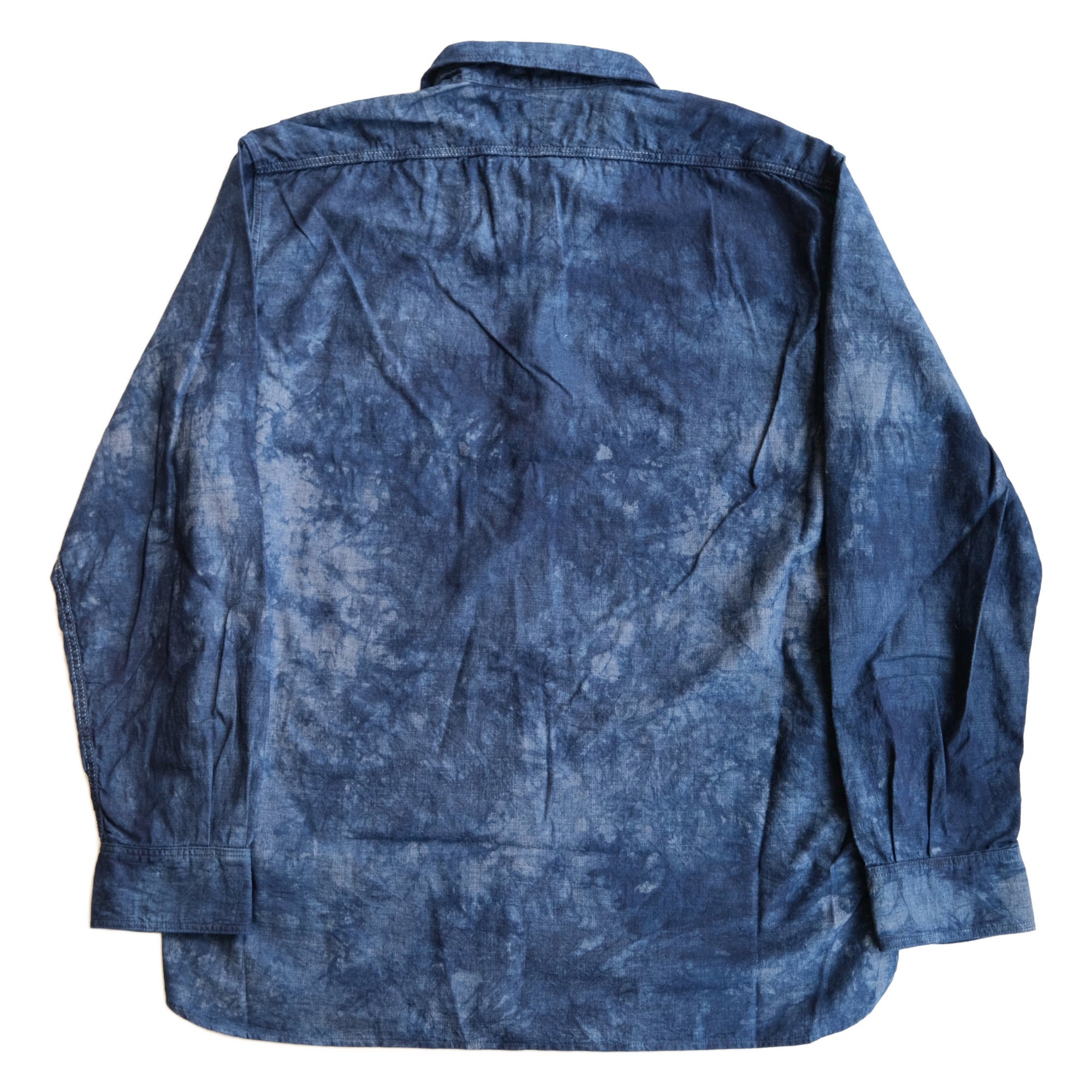 Omnigod Indigo "Murazome" Selvedge Chambray Work Shirt