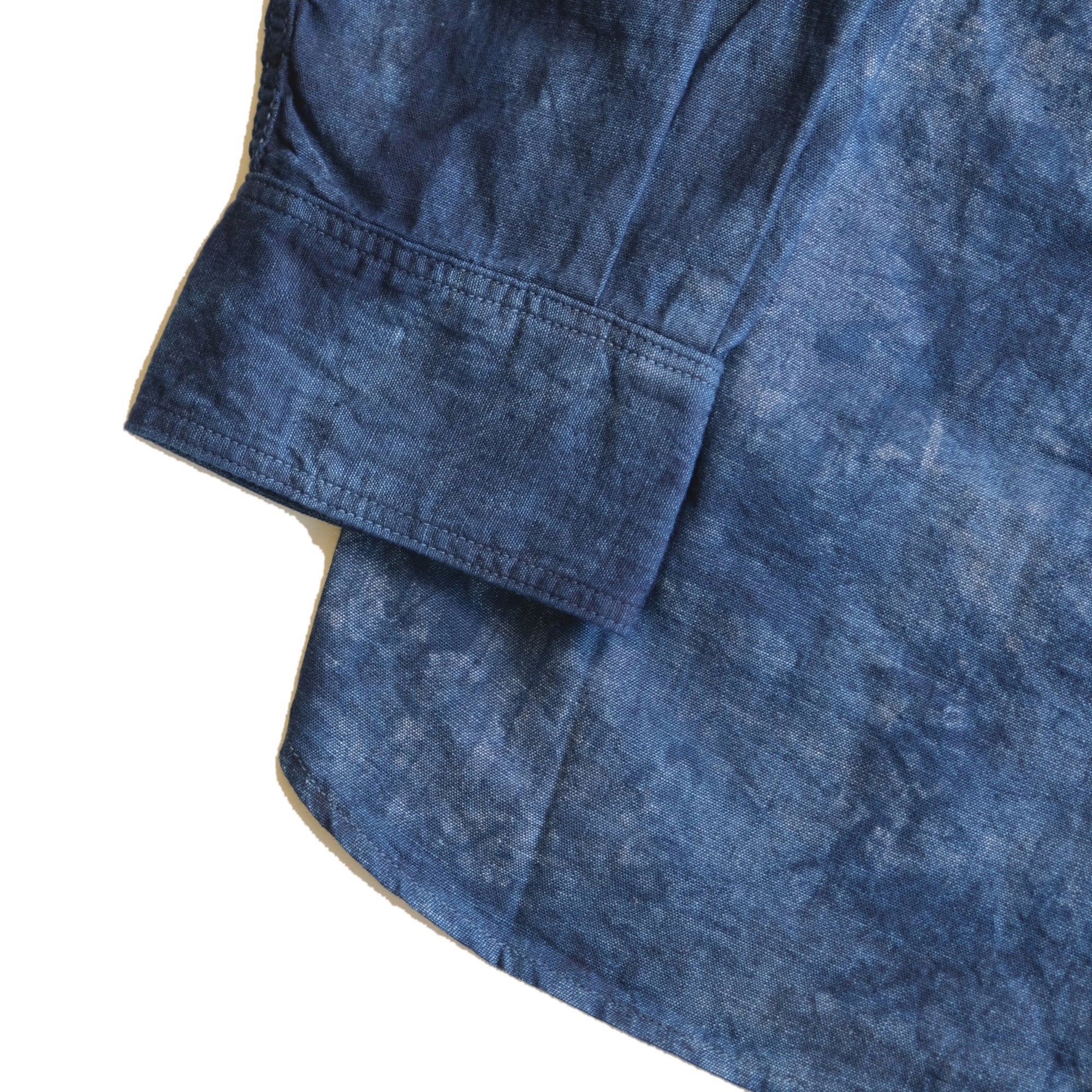 Omnigod Indigo "Murazome" Selvedge Chambray Work Shirt