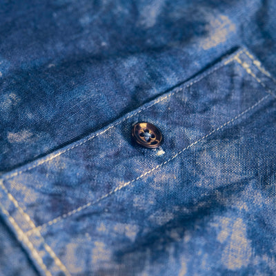 Omnigod Indigo "Murazome" Selvedge Chambray Work Shirt