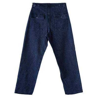 Soundman "Old Baker" Indigo Sashiko Baker Pants - Okayama Denim