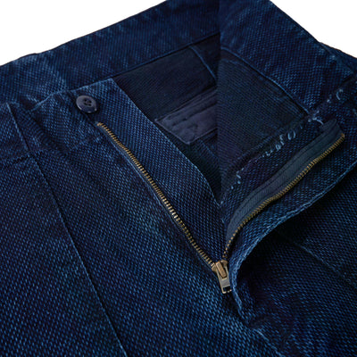 Soundman "Old Baker" Indigo Sashiko Baker Pants - Okayama Denim