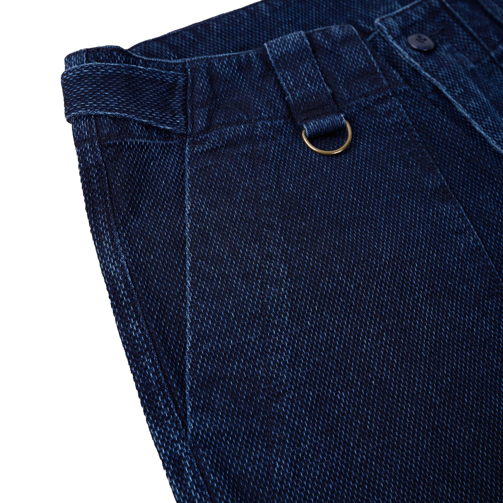 Soundman "Old Baker" Indigo Sashiko Baker Pants - Okayama Denim