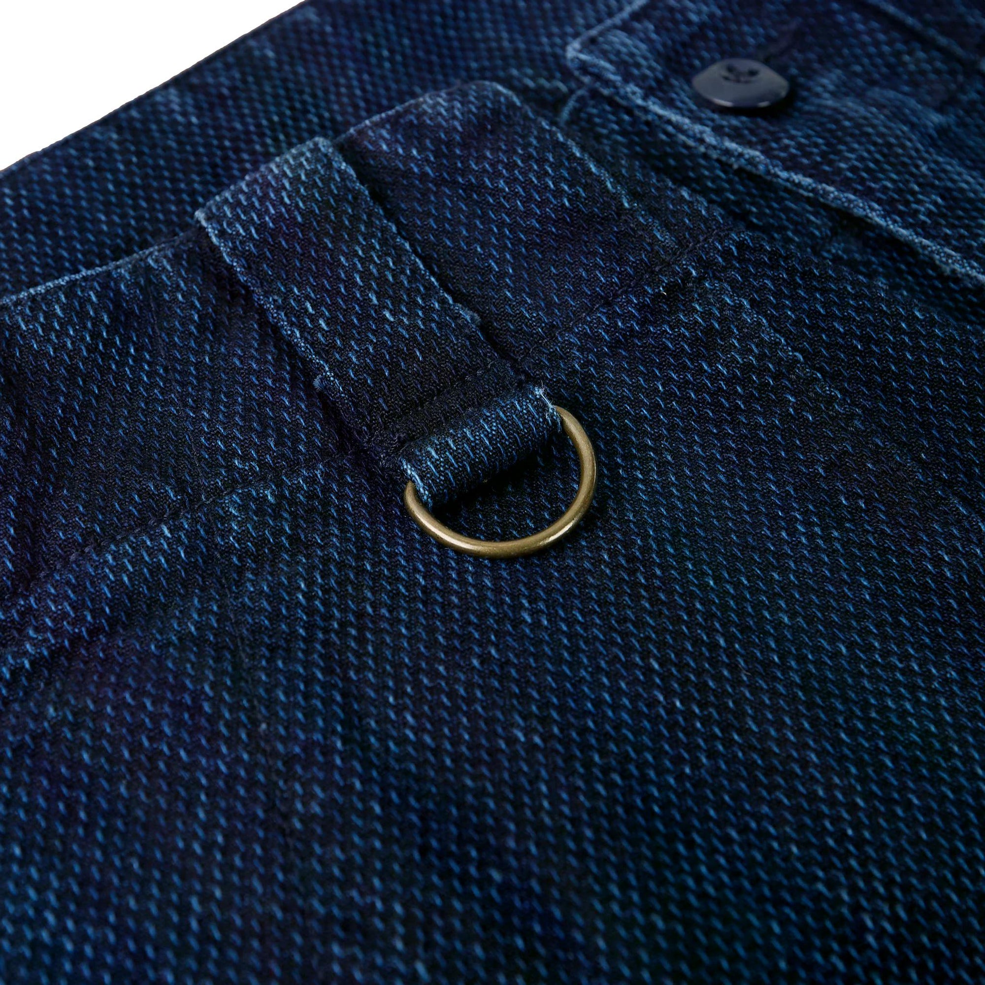 Soundman "Old Baker" Indigo Sashiko Baker Pants - Okayama Denim