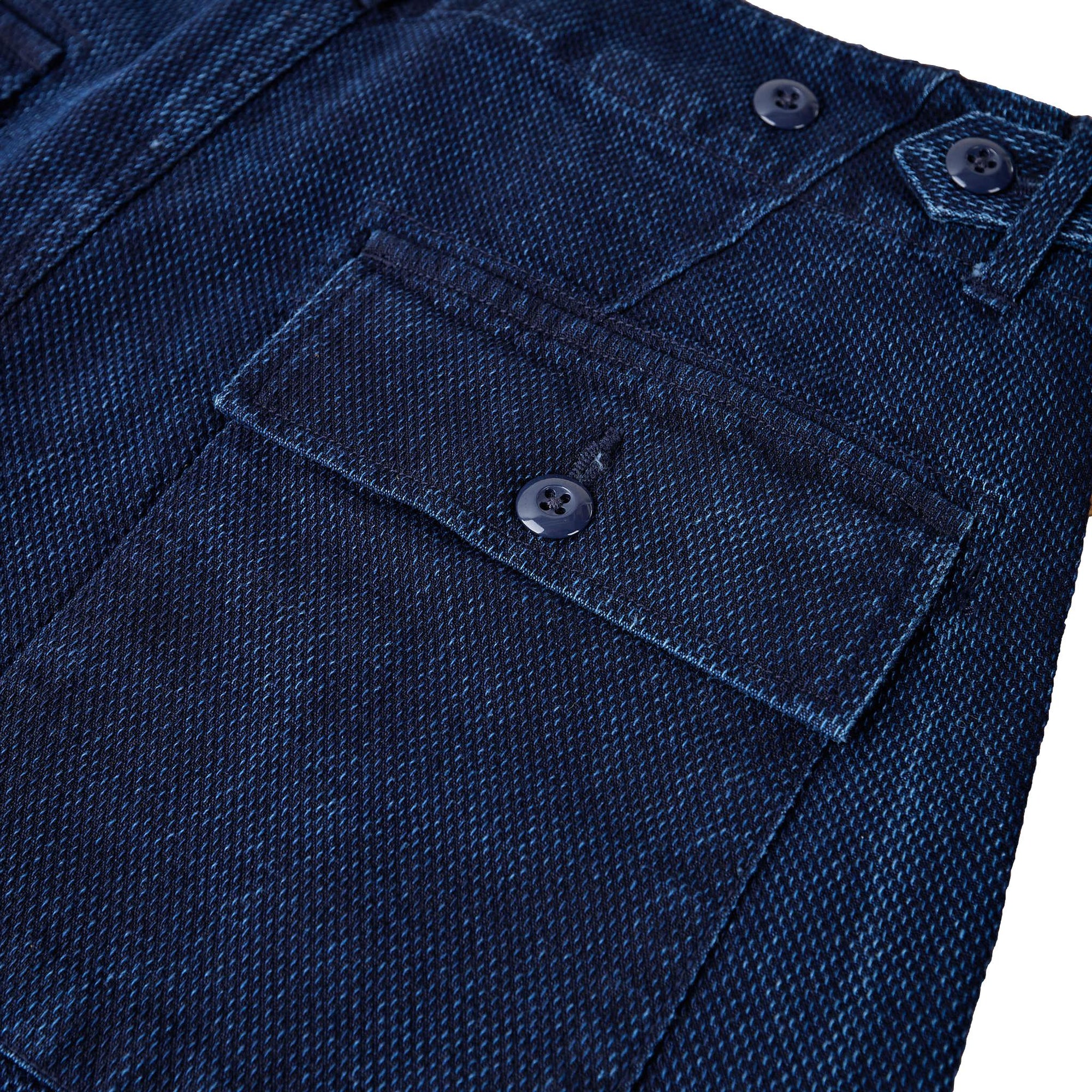 Soundman "Old Baker" Indigo Sashiko Baker Pants - Okayama Denim