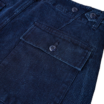 Soundman "Old Baker" Indigo Sashiko Baker Pants - Okayama Denim
