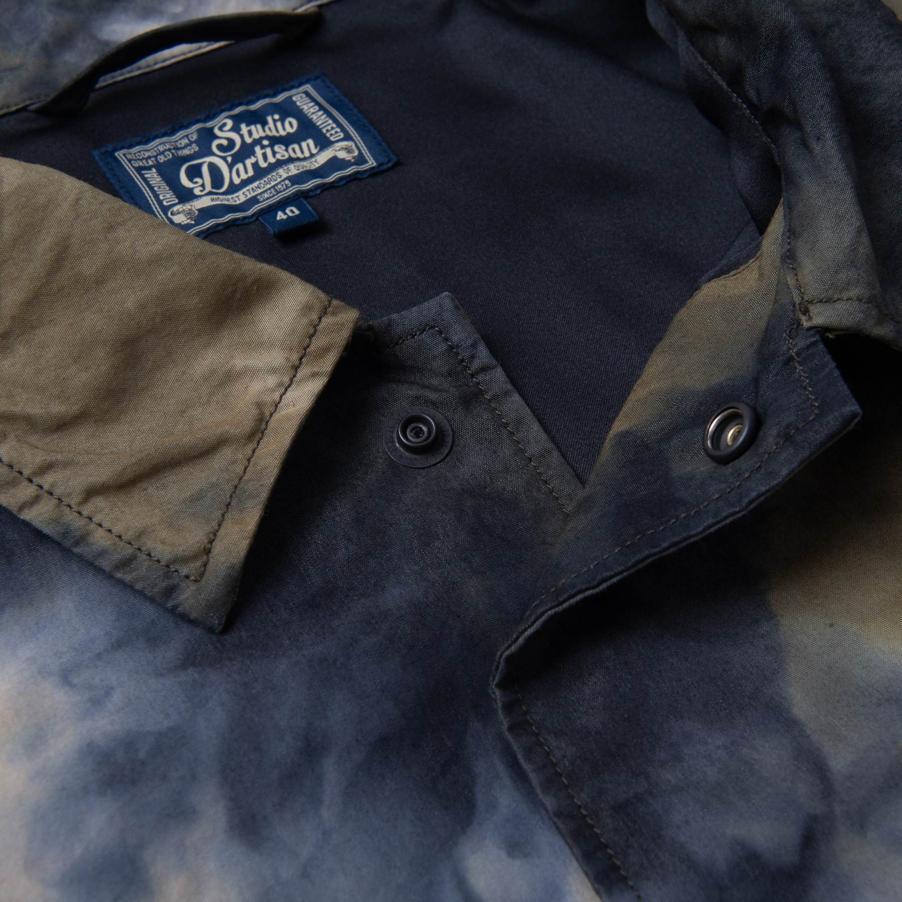 [Pre-Order] Studio D'Artisan "Chusen" Camo Coach Jacket