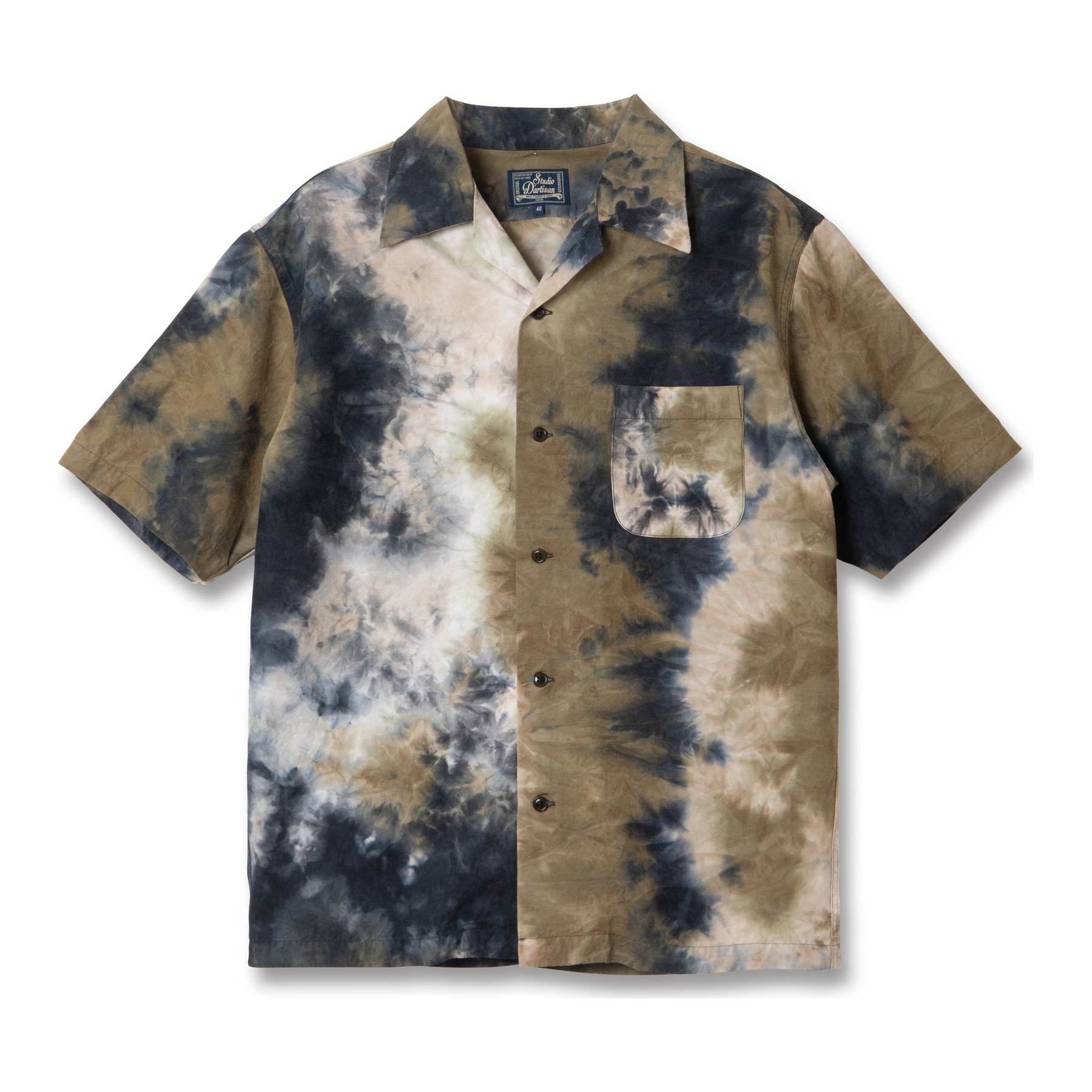 [Pre-Order] Studio D'Artisan "Chusen" Camo Aloha Shirt