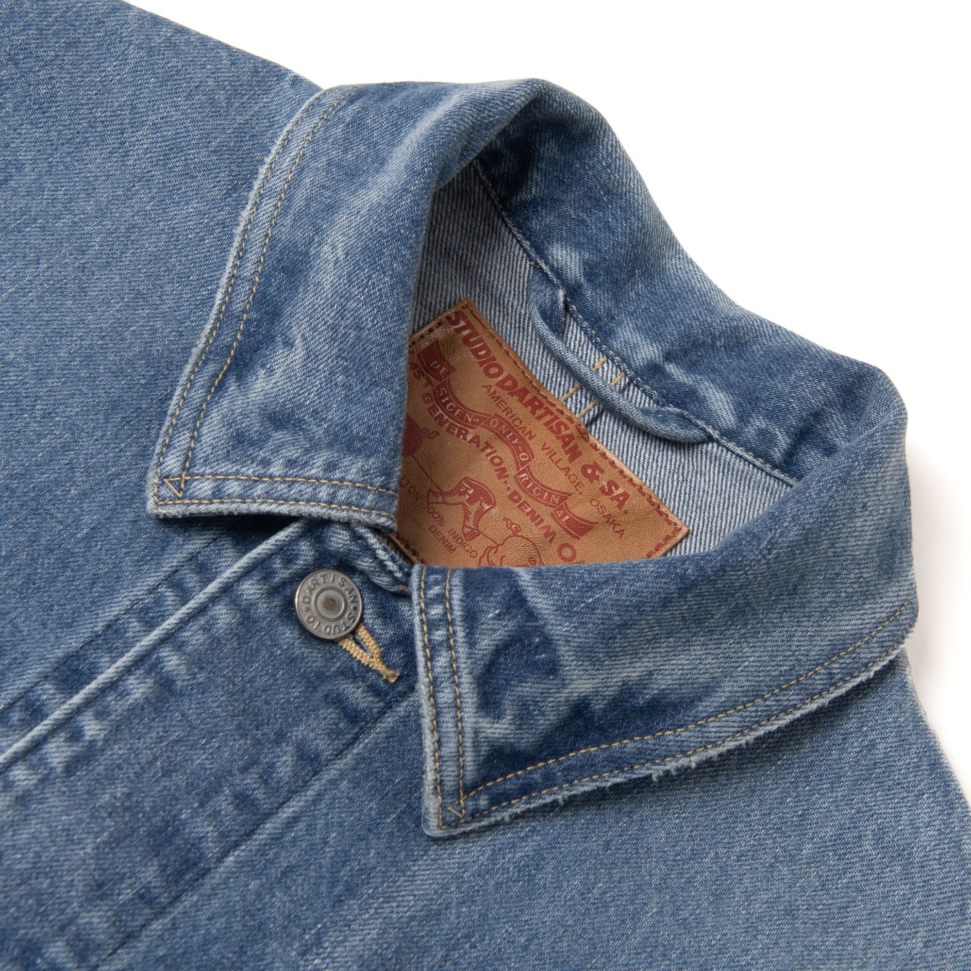 [Pre-Order] Studio D'Artisan Distressed "Ishikawadai" Denim Coverall