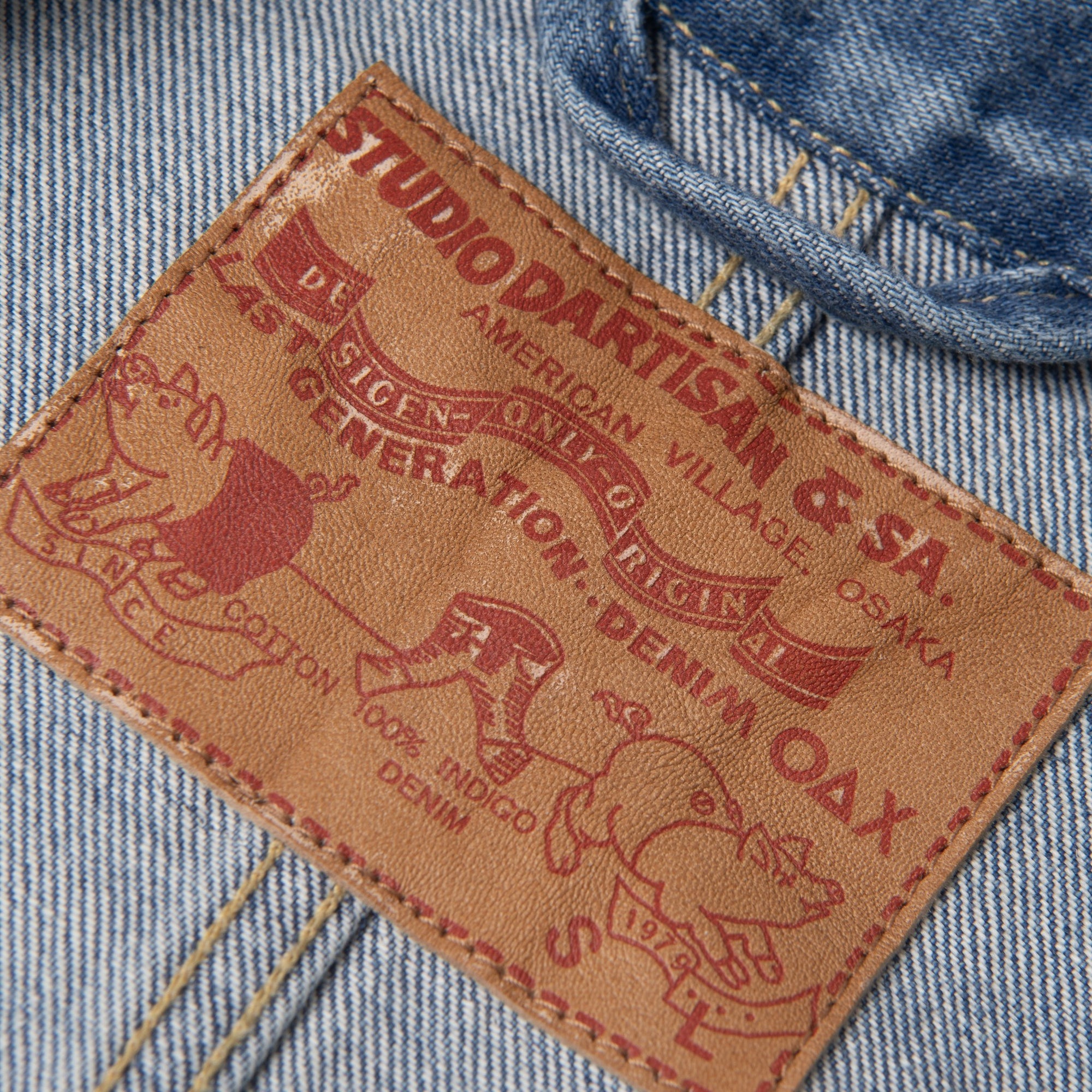 [Pre-Order] Studio D'Artisan Distressed "Ishikawadai" Denim Coverall