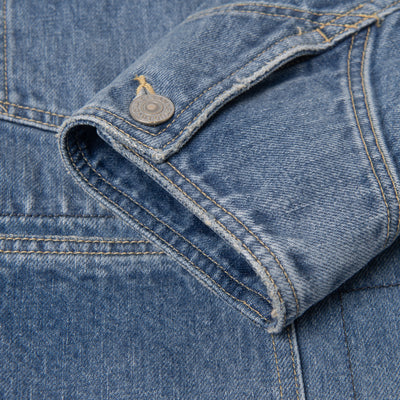 [Pre-Order] Studio D'Artisan Distressed "Ishikawadai" Denim Coverall