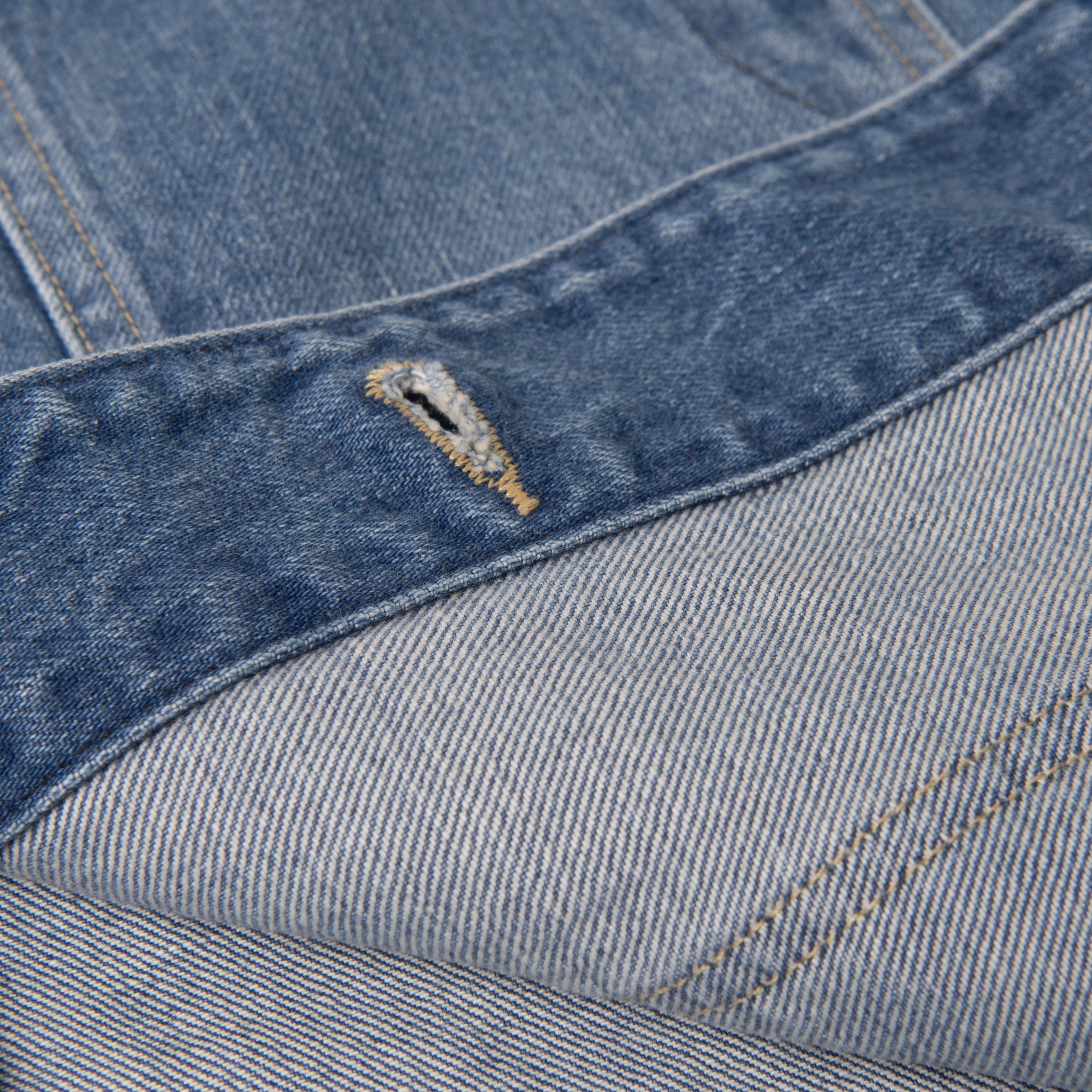 [Pre-Order] Studio D'Artisan Distressed "Ishikawadai" Denim Coverall