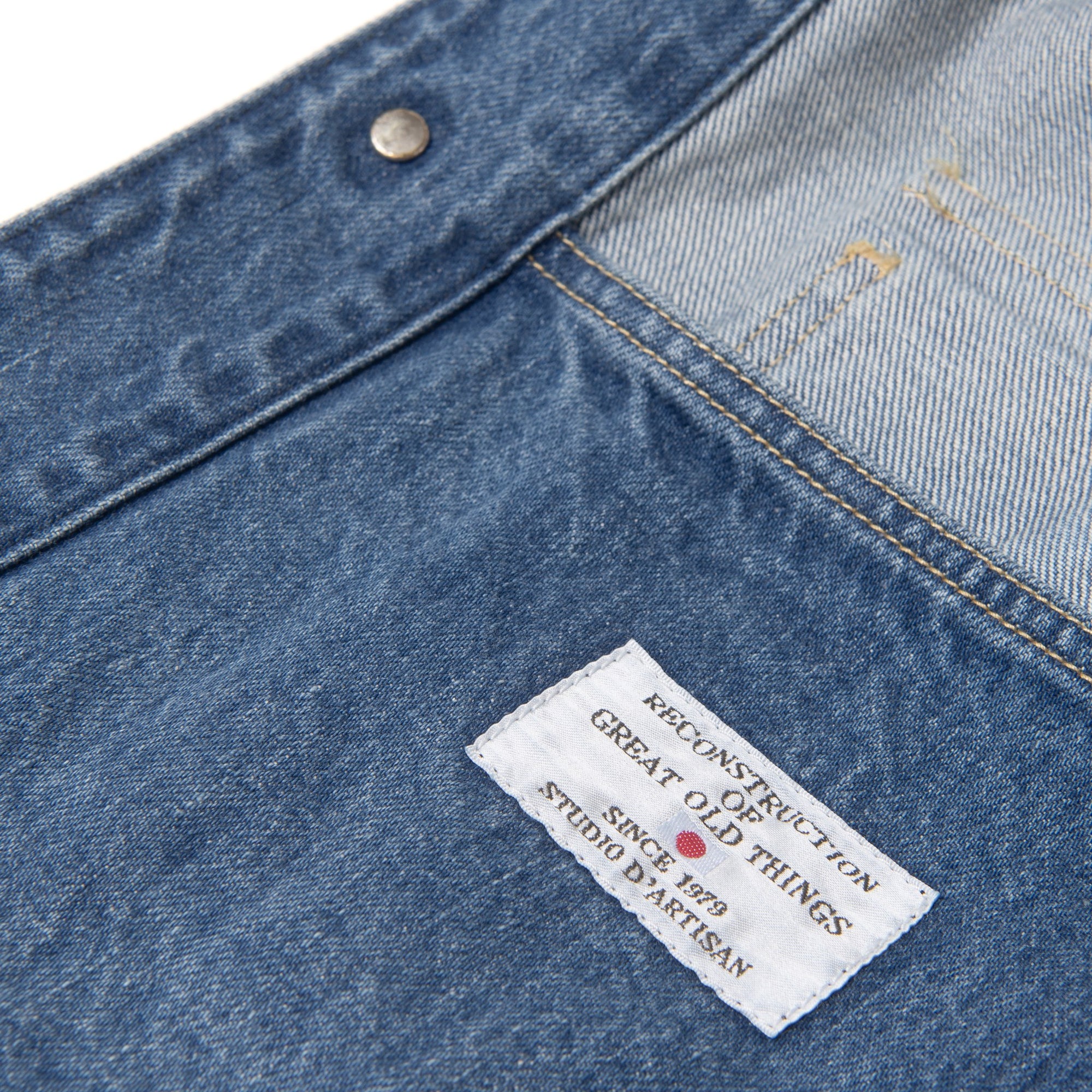 [Pre-Order] Studio D'Artisan Distressed "Ishikawadai" Denim Coverall