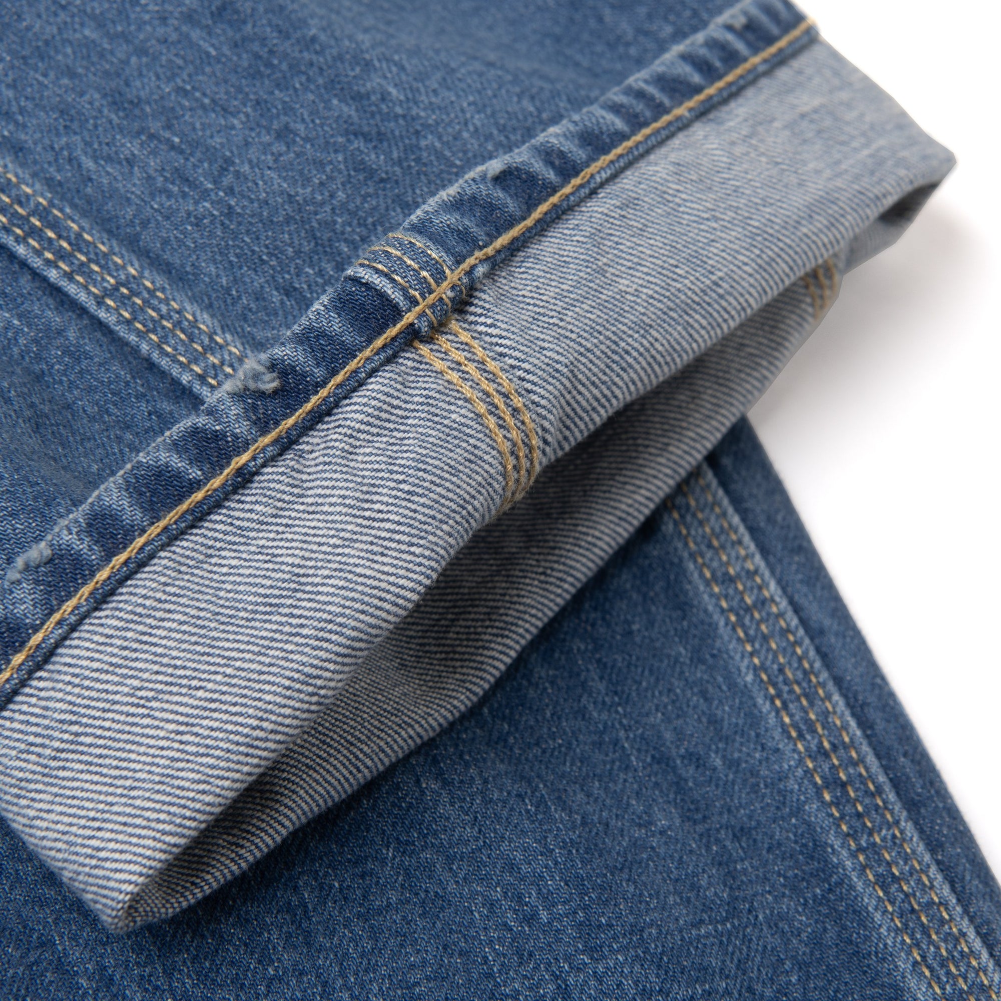 [Pre-Order] Studio D'Artisan Distressed "Ishikawadai" Denim Painter Pants