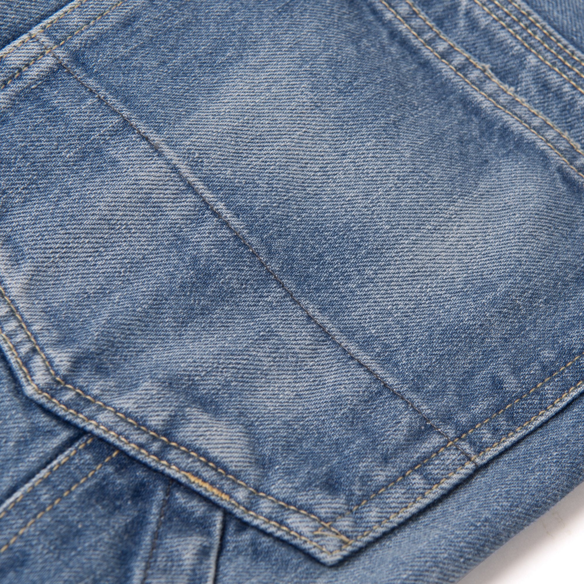 [Pre-Order] Studio D'Artisan Distressed "Ishikawadai" Denim Painter Pants