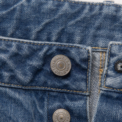 [Pre-Order] Studio D'Artisan Distressed "Ishikawadai" Denim Painter Pants