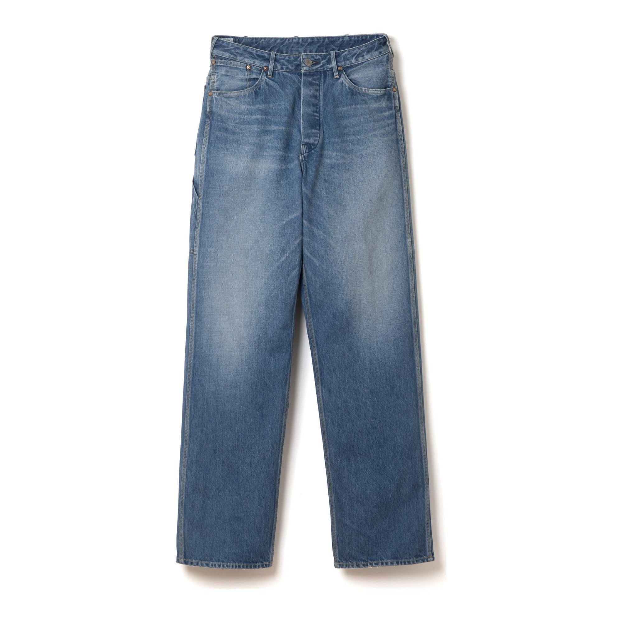 [Pre-Order] Studio D'Artisan Distressed "Ishikawadai" Denim Painter Pants