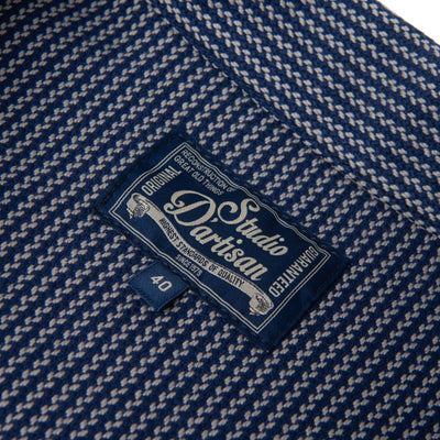 [Pre-Order] Studio D'Artisan "Noragi" Indigo Stripe Work Jacket