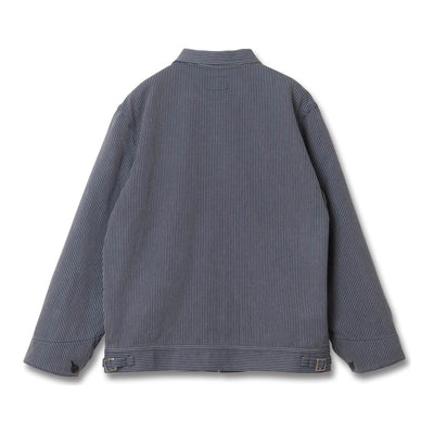 [Pre-Order] Studio D'Artisan "Noragi" Indigo Stripe Work Jacket