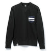 Momotaro GTB Denim Pocket Sweatshirt