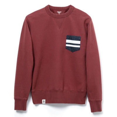 Momotaro GTB Denim Pocket Sweatshirt