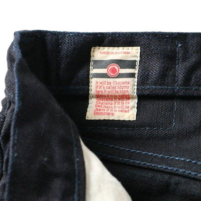 Momotaro 0106IBSPZ Indigo x Black Selvedge Jeans (Narrow Tapered)