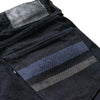 Momotaro 0106IBSPZ Indigo x Black Selvedge Jeans (Narrow Tapered)