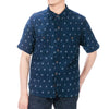 Momotaro Indigo "Friends" Jacquard S/S Shirt