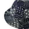Japan Blue Indigo Patchwork Sashiko Bucket Hat