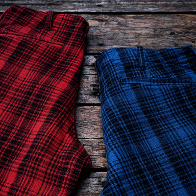 Studio D'Artisan "Tasogare" Heavyweight Flannel Pants (Regular Straight)