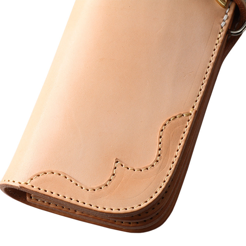 Redmoon "Yellow Eagle" Natural Leather Long Wallet