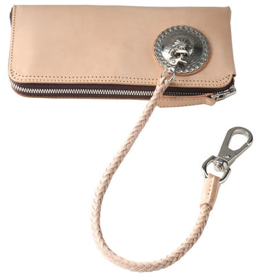 Pailot River Zipper Long Wallet - Okayama Denim Accessories - Selvedge