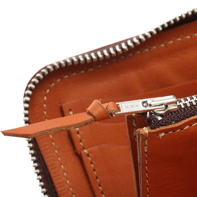 Pailot River Zipper Short Wallet - Okayama Denim Accessories - Selvedge