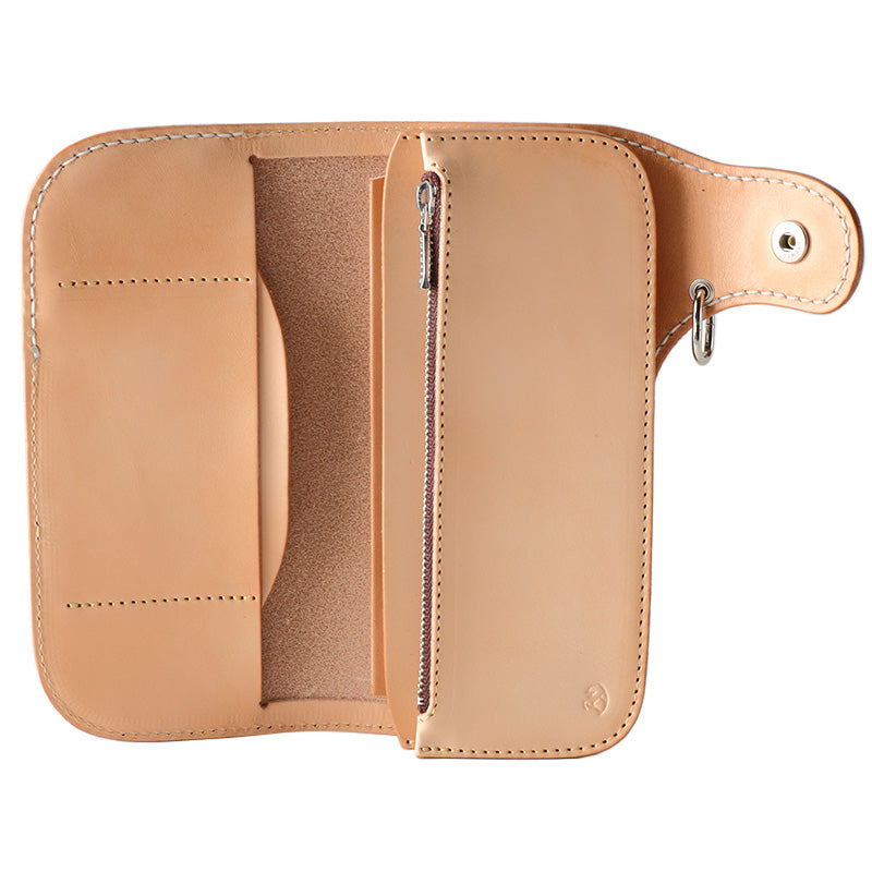 Redmoon "Yellow Eagle" Natural Leather Long Wallet