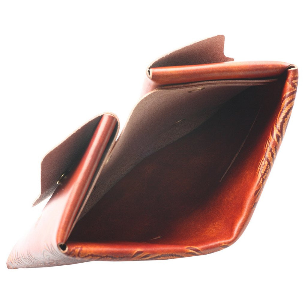 Pailot River 'Ghost' Seamless Wallet - Okayama Denim Accessories - Selvedge