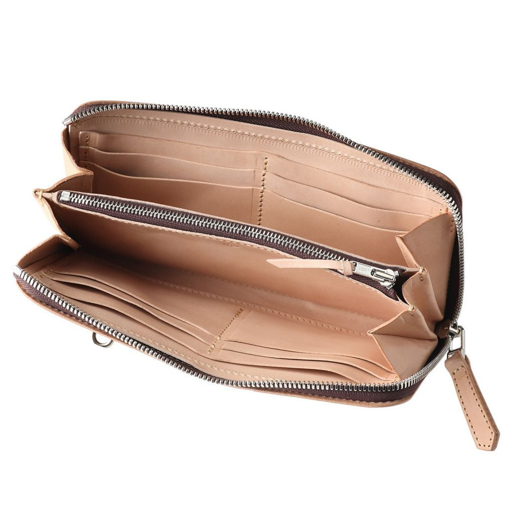 Pailot River Zipper Long Wallet - Okayama Denim Accessories - Selvedge