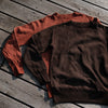 Studio D'Artisan "Amami Dorozome" Crewneck Sweatshirt (Dark Brown)