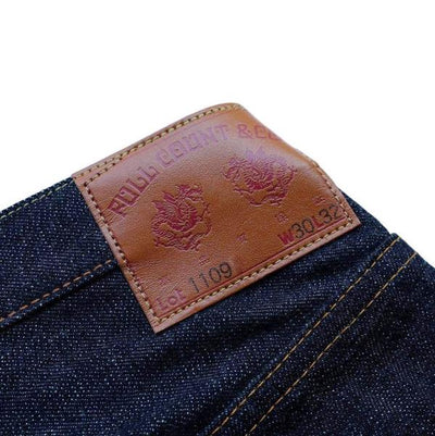 Fullcount New 1109 (Slim Tapered) - Okayama Denim Jeans - Selvedge