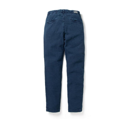 Studio D'Artisan Indigo Sashiko Pants (Slim Tapered)