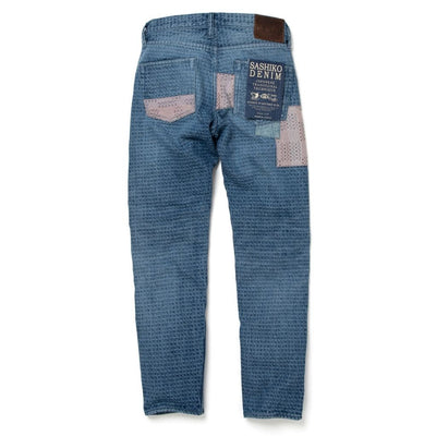 Studio D'Artisan Boro "Sashiko Denim" Jeans (Relax Tapered)