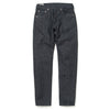 Studio D'Artisan Black "Sashiko Denim" Jeans (Relax Tapered)