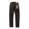 Studio D'Artisan "Amami Dorozome" Sashiko Denim Jeans (Brown)